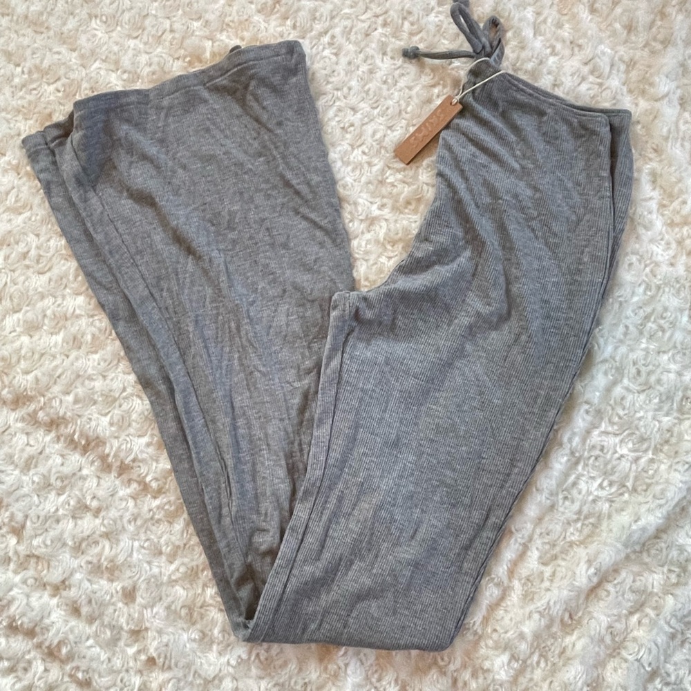 SKIMS ruched SOFT LOUNGE CINCH Pants, Heather Gray AP-PNT-2270 NWT Size S